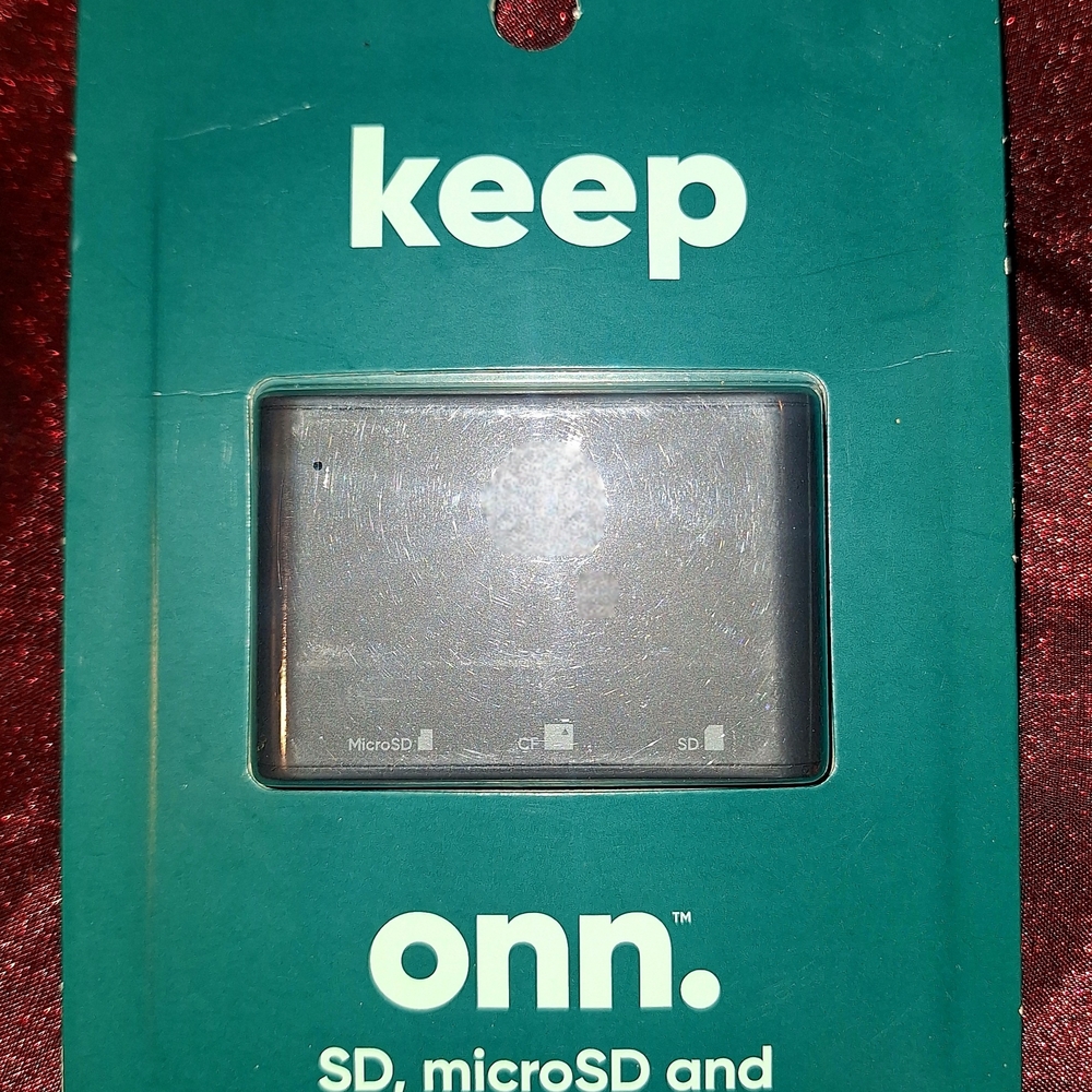 Onn Memory Card Reader